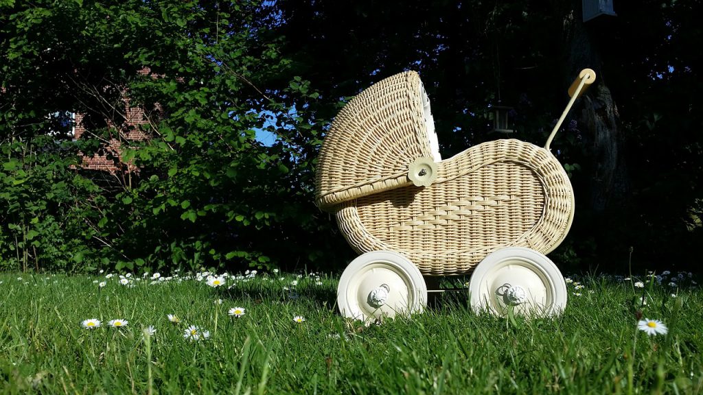 Wózek dla dziecka retro